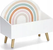 Pojemniki na zabawki - Zeller Skrzynia na zabawki RAINBOW, MDf + sosna - miniaturka - grafika 1