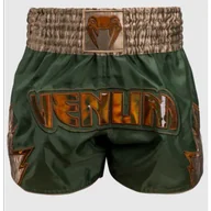 Spodnie sportowe męskie - Venum Spodenki Muay Thai Inferno Khaki/Bronze - miniaturka - grafika 1