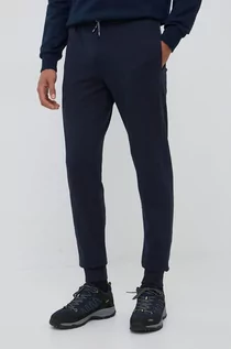 Spodnie męskie - CMP spodnie męskie kolor granatowy gładkie - grafika 1
