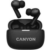 Słuchawki - CANYON OnGo 10 czarne - miniaturka - grafika 1