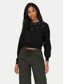 Bluzy damskie - ONLY Bluza Suzi 15331166 Czarny Regular Fit - miniaturka - grafika 1