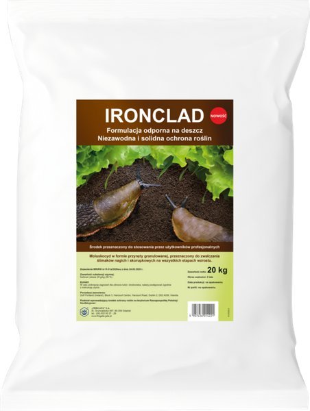 IRONCLAD na ślimaki 20kg