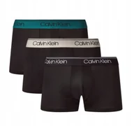 Majtki męskie - Calvin Klein Majtki Bokserki czarny 3-PACK rozmiar M - miniaturka - grafika 1