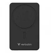 Powerbanki - Powerbank Verbatim Charge 'n' Go Essentials Magnetic Wireless 10000mAh USB-C PD 3.0 Black - miniaturka - grafika 1