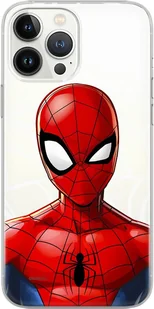 Etui na telefon komórkowy Spider Man 012 Marvel częściowy nadruk przezroczysty kompatybilny z Samsung Galaxy A32 5G - Etui i futerały do telefonów - miniaturka - grafika 1