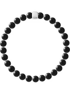 Bransolety męskie - Pearline Bransoletka "Zen" z elementem ozdobnym - miniaturka - grafika 1