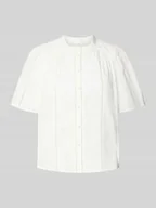 Bluzki damskie - Bluzka o kroju regular fit ze stójką model ‘GUNIA’ - miniaturka - grafika 1