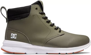 Buty zimowe męskie - buty zimowe męskie DC MASON 2 Olive/White - OWH - grafika 1