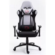 Fotele gamingowe - Furniture 4 gamers F4G FG38/F Szary (F4GFG38GR/F) - miniaturka - grafika 1