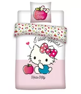 Pościel dla dzieci - Pościel 100x135 bawełniana Hello Kitty - miniaturka - grafika 1