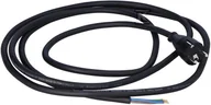 Przewody elektryczne - Przewód przyłączeniowy - wtyczka prosta OW (H05RR-F) 3x2,5mm2 - 3m - miniaturka - grafika 1