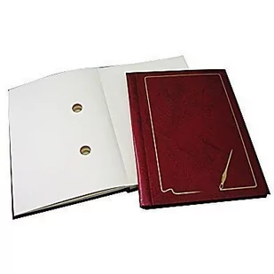 Teczka do podpisu 20 kartek bordo 1824-20-029 grzbiet kryty - Teczki i skoroszyty - miniaturka - grafika 1