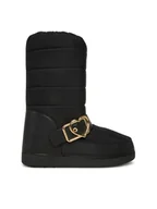 Śniegowce damskie - LOVE MOSCHINO Śniegowce JA24442G0NISK00B Czarny - miniaturka - grafika 1