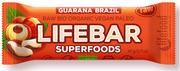 Batoniki - Lifefood BATON Z ORZECHAMI BRAZYLIJSKIMI I GUARANĄ RAW BEZGLUTENOWY BIO 47 g - miniaturka - grafika 1