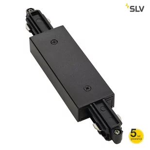 SLV Szyna prądowa  łącznik wzdłużny zapewnia 1-fazowy HV z możliwością zasilania, czarny 143100 143100 - Lampy pozostałe - miniaturka - grafika 2