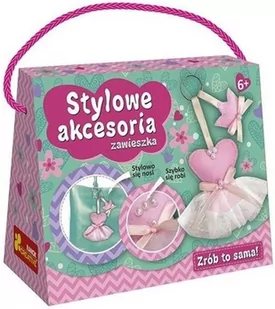 Stylowe akcesoria zawieszka Baletnica zrób to sama - Zabawki kreatywne - miniaturka - grafika 1