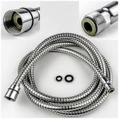 Węże prysznicowe - Wąż prysznicowy do baterii 3-otworowych - 195 cm - miniaturka - grafika 1