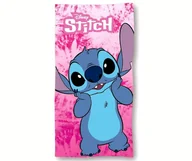 Okrycia kąpielowe dla dzieci - Ręcznik kąpielowy plażowy STITCH 70x140 bawełna 320gsm - miniaturka - grafika 1