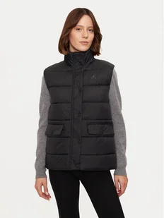 Whistler Kamizelka Amaretto W Puffer W244079 Czarny Regular Fit - Odzież trekkingowa damska - miniaturka - grafika 1