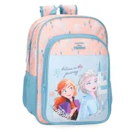 Plecaki szkolne i tornistry - Joumma Disney Frozen Believe in The Journey Plecak szkolny adaptacyjny do wózka niebieski 30 x 40 x 12 cm poliester 13,2 l, Niebieski, Plecak szkolny z możliwością dostosowania do wózka - miniaturka - grafika 1