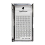 Sztuczne rzęsy i akcesoria - Fast Volume 3D rzęsy do metody objętościowej 0.07 C-11mm - miniaturka - grafika 1