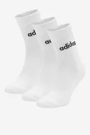 Skarpetki męskie - ADIDAS HT3455 3-PACK Biały - miniaturka - grafika 1