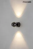Lampy ścienne - MOOSEE lampa ścienna EOS czarny chrom - miniaturka - grafika 1