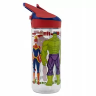Bidony dla dzieci - bidon butelka z ustnikiem AVENGERS HULK tritan 620 - miniaturka - grafika 1