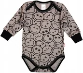 Body dla niemowląt - Body długi rękaw 2 napy EMOTKI 74 KLEKLE - miniaturka - grafika 1