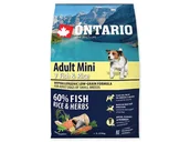 Sucha karma dla psów - ONTARIO dog ADULT MINI fish - 6,5kg - miniaturka - grafika 1
