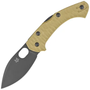 Nóż składany Fox Zero 2.0 Desert Warrior OD Green FRN, Black Top Shield Becut by Jens Ansø (FX-311 OD) - Noże - miniaturka - grafika 1