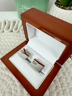 SPINKI DO MANKIETÓW esc Ctrl dla programisty prezent - Spinki do mankietów i krawatów - miniaturka - grafika 1