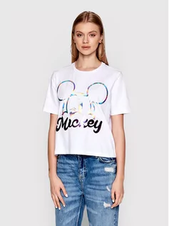 Koszulki i topy damskie - Fracomina T-Shirt FD22ST3052J400N5 Biały Regular Fit - grafika 1