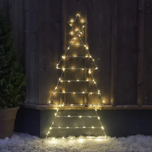 Dekoracja ogrodowa choinka Led FOLDE 90 cm na baterie - Choinki - miniaturka - grafika 1