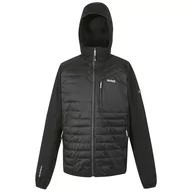 Kurtki męskie - Kurtka męska Regatta Pro Hybrid Rozmiar: M / Kolor: czarny - miniaturka - grafika 1