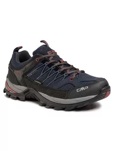 CMP Trekkingi Rigel Low Trekking Shoes Wp 3Q54457 Granatowy - Trampki męskie - miniaturka - grafika 1