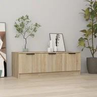 Szafki RTV - Lumarko Szafka pod telewizor, dąb sonoma, 102x35x36,5 cm - miniaturka - grafika 1