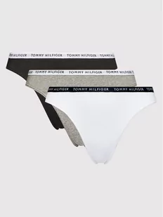 Tommy Hilfiger Komplet 3 par fig klasycznych 3p UW0UW02828 Kolorowy - Majtki damskie - miniaturka - grafika 1