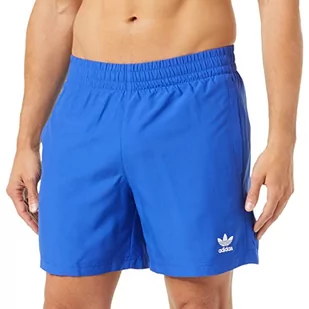 adidas, Originals Essentials, kostium kąpielowy, Semi Lucid niebieski/biały, S, męski - Kąpielówki męskie - miniaturka - grafika 1
