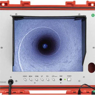 Endoskop kamera diagnostyczna inspekcyjna 18 LED LCD 10 cali SD 20 m - Odwodnienia, kanały i akcesoria - miniaturka - grafika 2