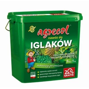 Nawóz do iglaków 5 kg + 1 kg gratis - Nawozy ogrodnicze - miniaturka - grafika 1