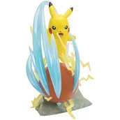 Figurki dla dzieci - PoKéMoN Pokémon BO37426, figurka Deluxe - Pikachu (z oświetleniem LED), wysokiej jakości, szczegółowo wykonana figurka kolekcjonerska, ok. 33 cm wielkości PKW2370 - miniaturka - grafika 1