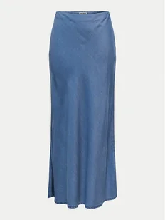 ONLY Spódnica maxi Chigo 15338281 Niebieski Regular Fit - Spódnice - miniaturka - grafika 1