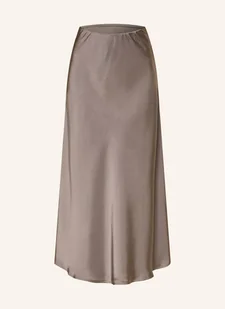 Neo Noir Spódnica Satynowa Bovary grau - Spódnice - miniaturka - grafika 1