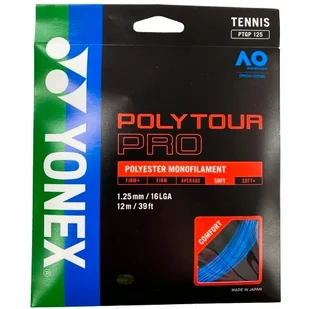 Naciąg tenisowy Yonex  Poly Tour Pro Blue  1,25 mm - Tenis ziemny - miniaturka - grafika 1