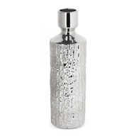 Wazony i flakony - Wazon Z Dolomitu Erna Glamour 13X13X43 Srebrny - miniaturka - grafika 1