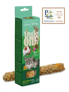 LITTLE ONE Bezzbożowy baton z kwiatami 160g [32360] - Przysmaki dla gryzoni - miniaturka - grafika 1