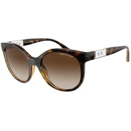 Okulary przeciwsłoneczne - Armani Exchange Okulary przeciwsłoneczne 0AX4120S 821313 Brązowy - miniaturka - grafika 1