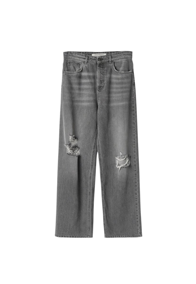 Jeans a palazzo con rotture Donna HINNOMINATE vita bassa