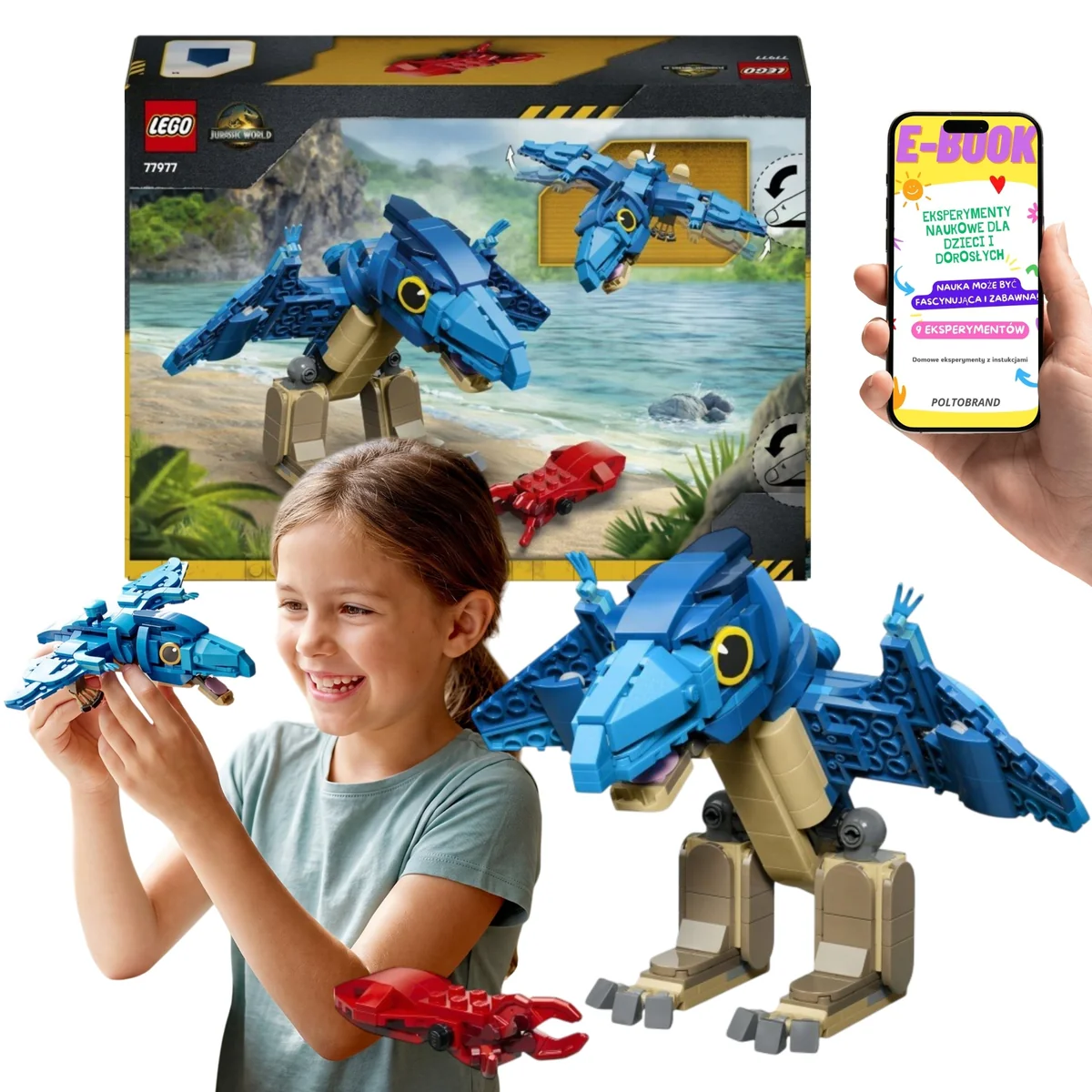 LEGO Jurassic World Mały Dinozaur Pteranodon 77977